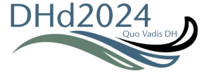Call for Experiments: Generative KI, LLMs und GPT bei digitalen Editionen DHd2024 Logo